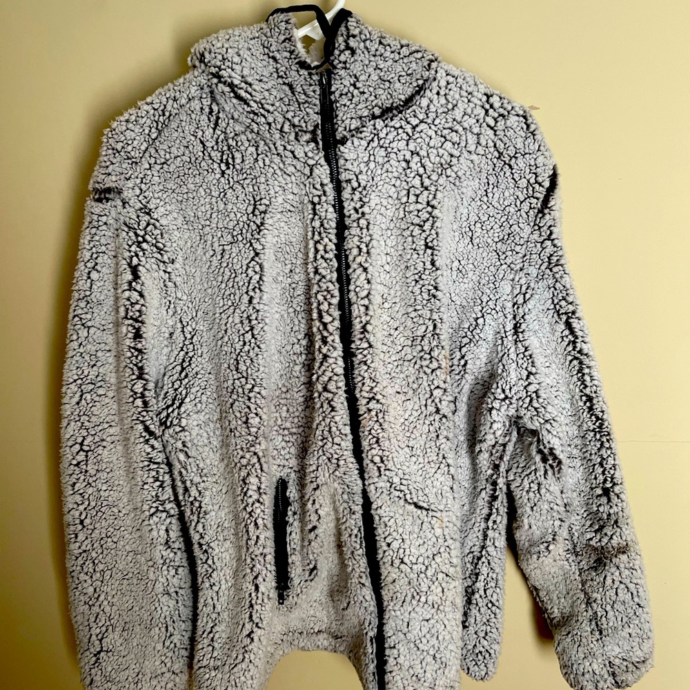 Hoodie zip up jacket